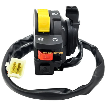 Left Handlebar Switch Start Headlight for Suzuki QuadRunner (1998–99)