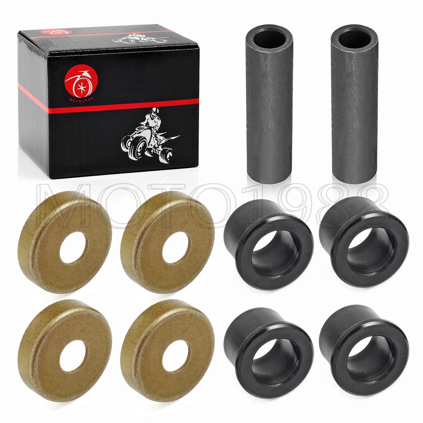 2 x Lower A-Arm Bushing & Seal for Yamaha YFM660R Raptor, YFM700R Raptor (2001–2014)