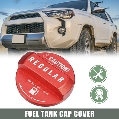 Red Fuel Tank Cap Cover for Toyota