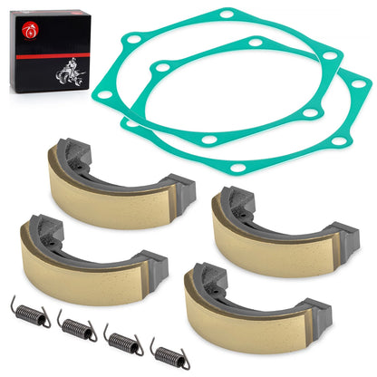 4x Brake Shoes Springs Gasket Kit for John Deere 650 670 Tractor (1960–1968)
