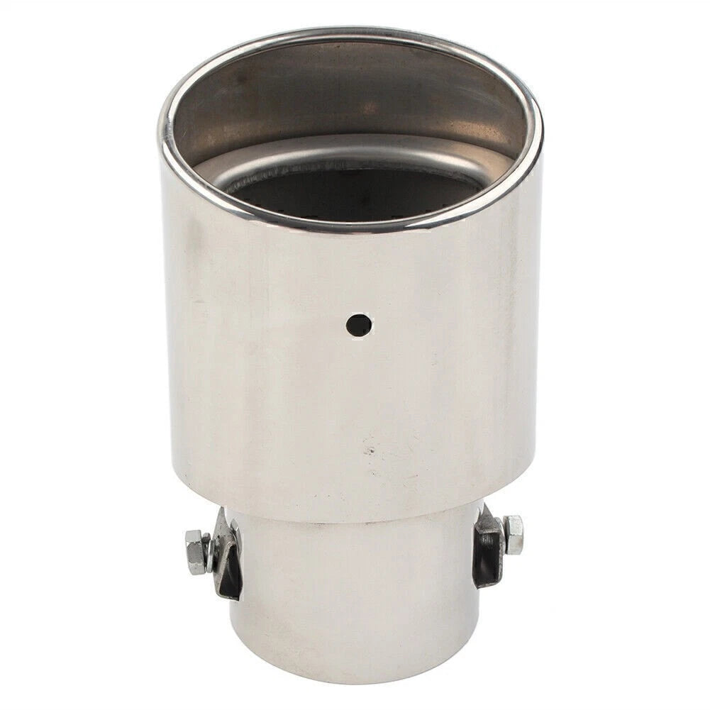 Stainless Steel Round Exhaust Pipe Tail Muffler Tip for Car Accessories