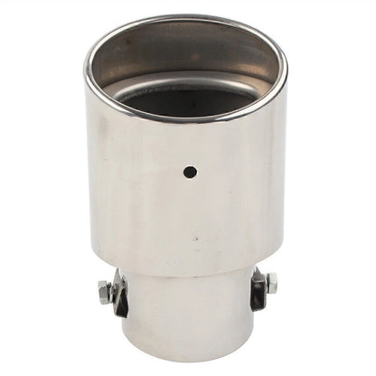Stainless Steel Round Exhaust Pipe Tail Muffler Tip for Car Accessories