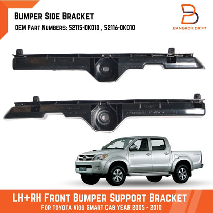 Front Bumper Slide Guard Support Bracket for Toyota Hilux (2005-2011)