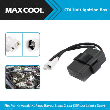 CDI Unit Ignition Box for Kawasaki KLF300 Bayou 2x4 C 4x4 KEF300 (1990-2004)