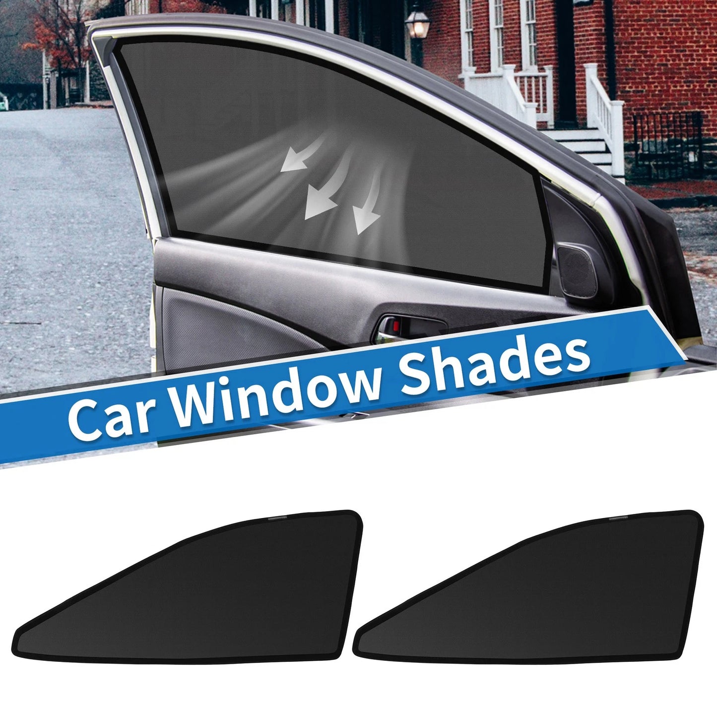 Window Cover for Toyota Crown 220 Series Black