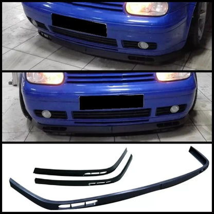 Laguna Front Bumper Splitter Spoiler for VW Golf Mk4 (1997-2006) 2 Piece