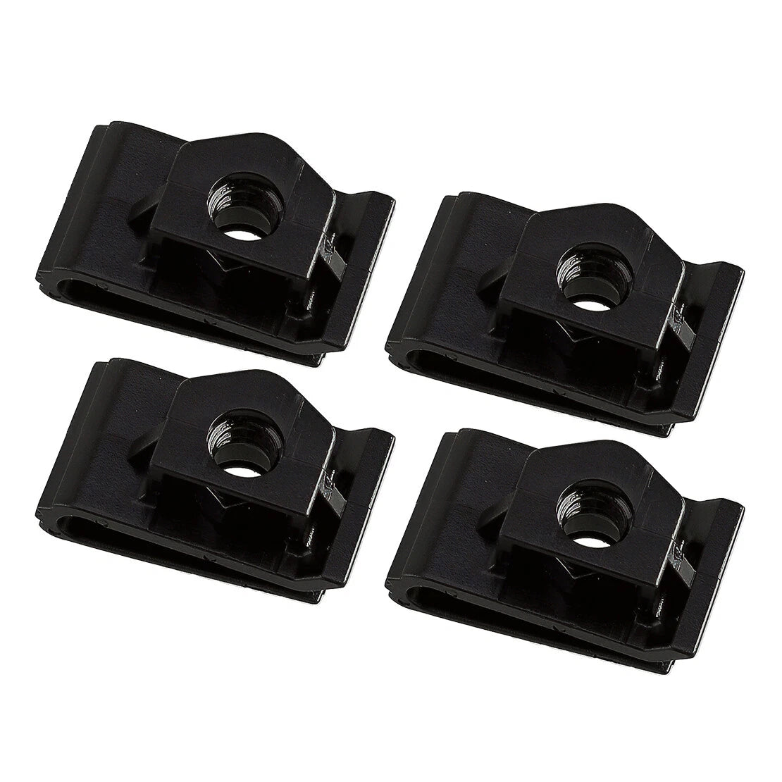 4x License Plate Bracket U Nut Retainers for Nissan Infiniti