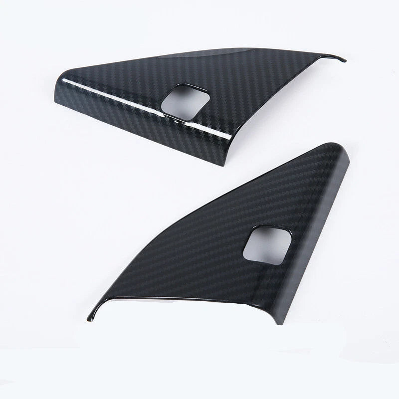 Carbon Fiber A-Pillar Speaker Cover Trim for Acura TLX (2015–2022)