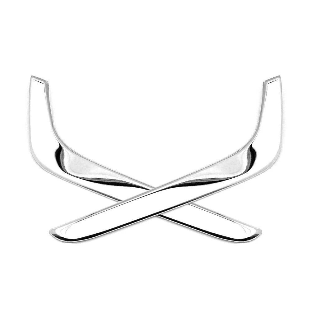 Front Fog Light Lower Cover Trim for Honda CR-V 2017-2019 Chrome