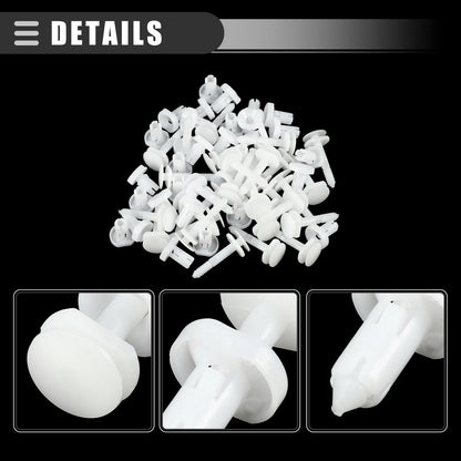 30 Pcs Car Door Trim Panel Push Clips Retainer for Chevrolet C2500