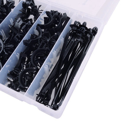 Wiring Harness Loom Clips Assorted Convoluted Conduit for Car Models