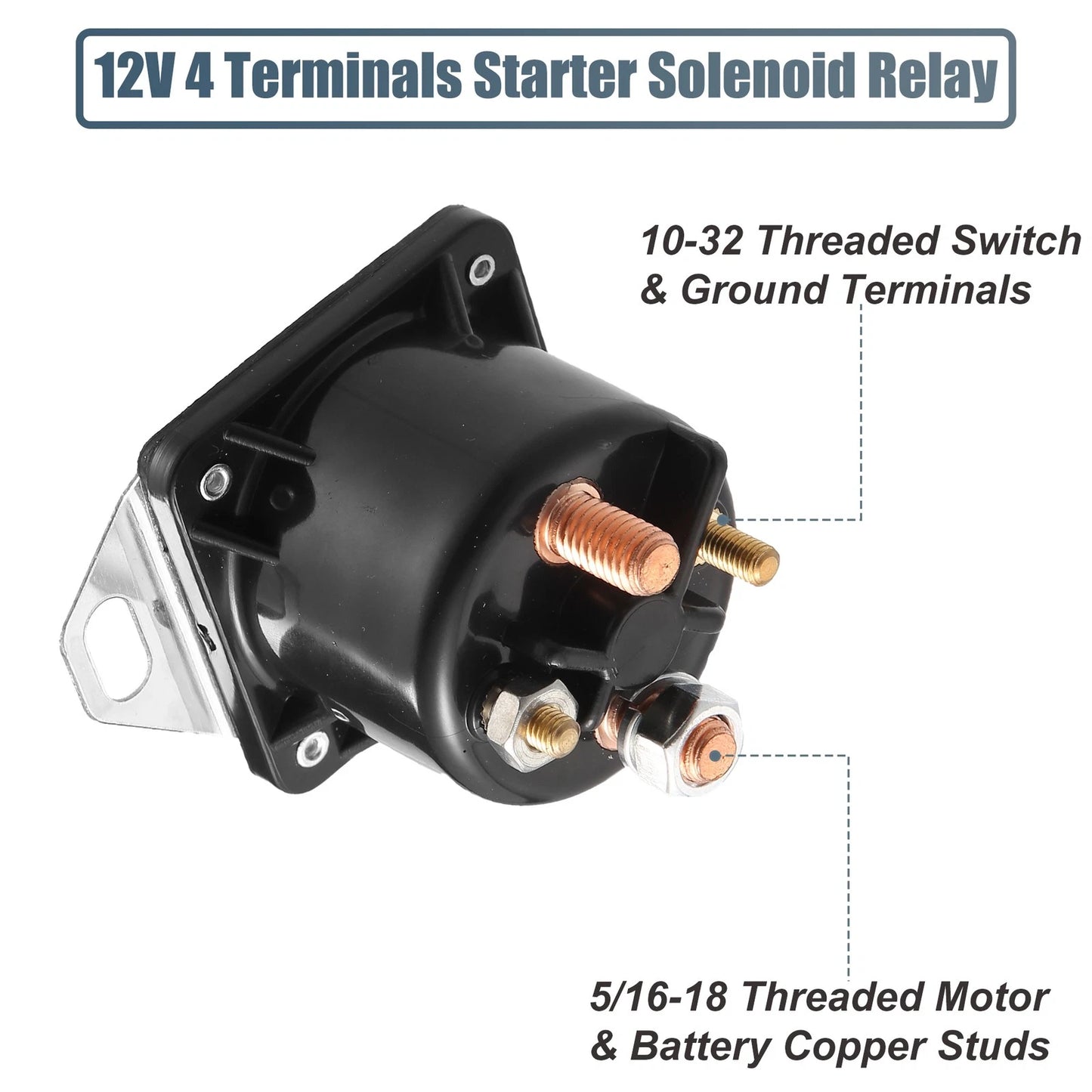 Diesel Glow Plug Starter Relay for Ford E250 E350 F250 F350 Econoline (2000-2014)