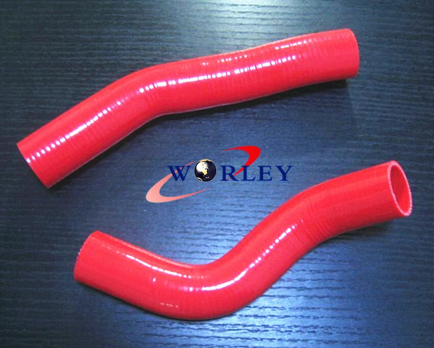 Silicone Radiator Hose Kit for Land Cruiser HZJ80 1HZ (1990-1998) RED