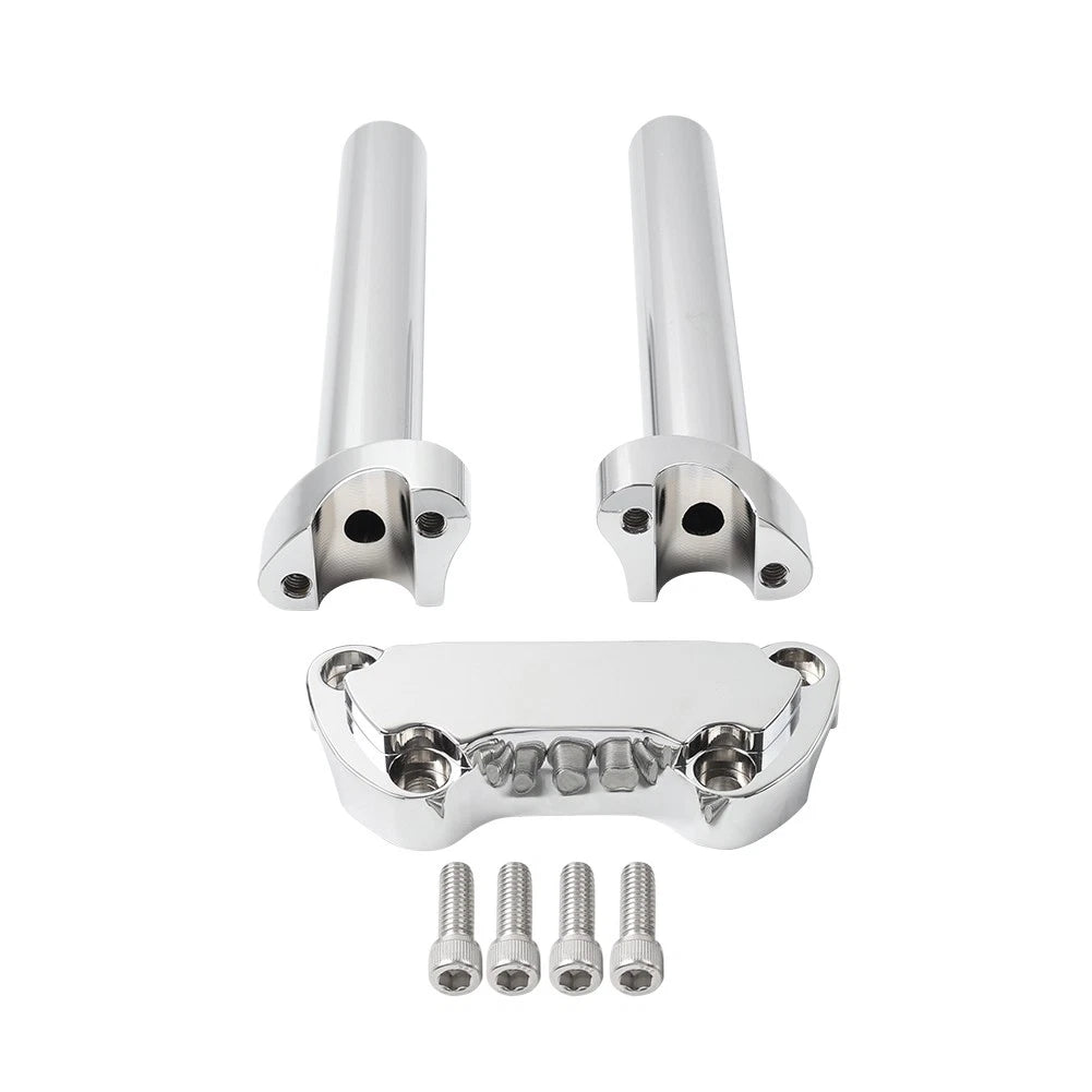 8.5" Handlebar Riser Top Clamp for Harley Fat Boy, Low Rider