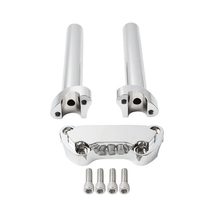8.5" Handlebar Riser Top Clamp for Harley Fat Boy, Low Rider