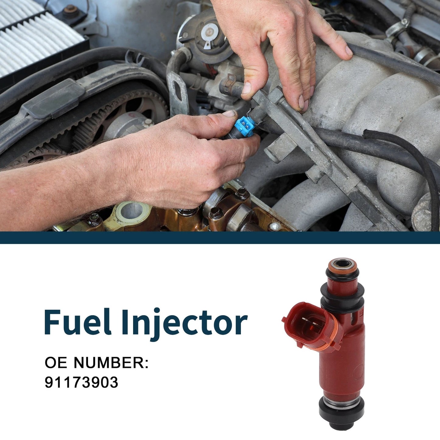 Fuel Injector 1 Pc for Chevy Metro LSi 1.3 (1998-2001)