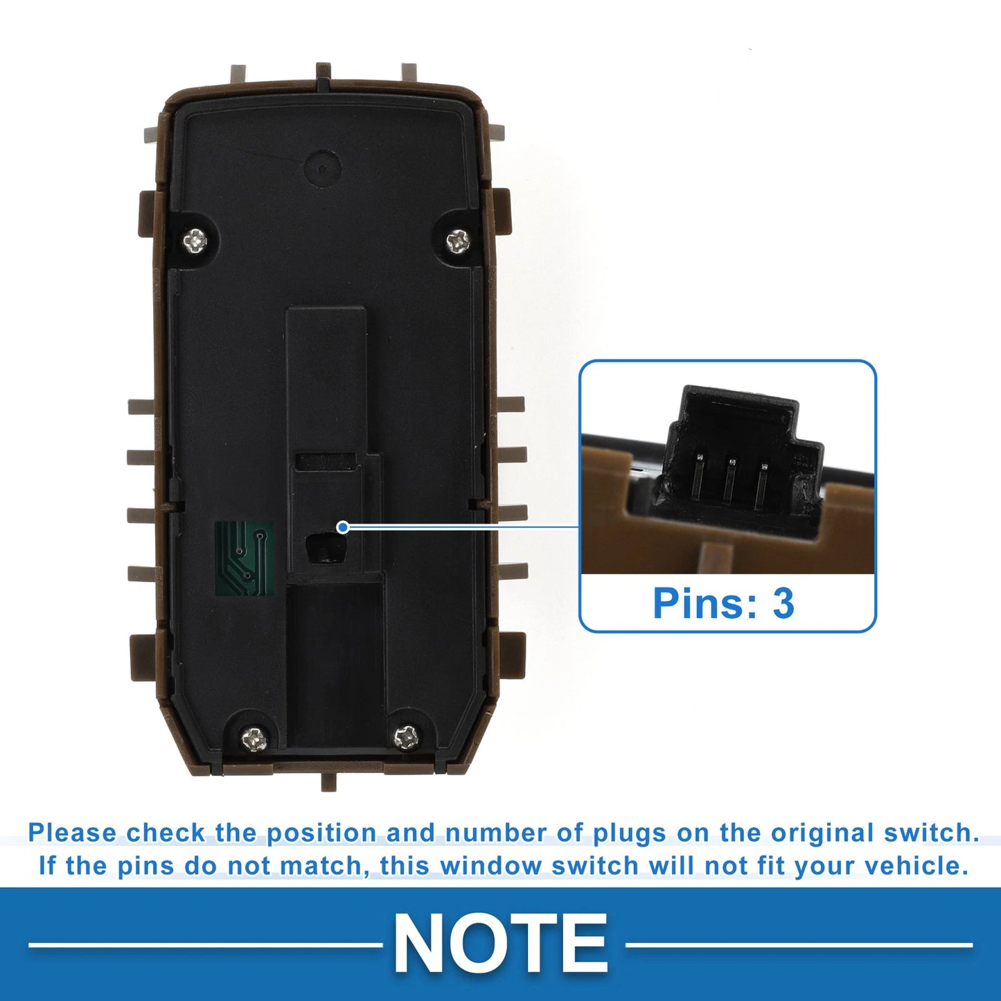 Power Window Switch for Mercedes-Benz S450 (2018-2023)