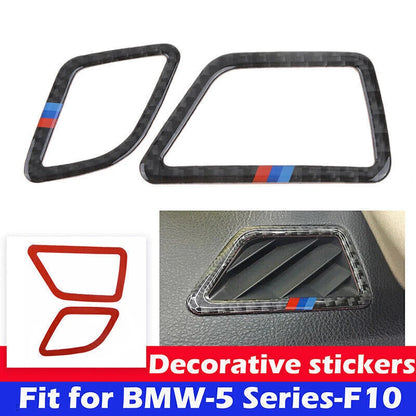 Carbon Fiber Air Vent Cover Trim for BMW 5 Series F10 (2011-2017)