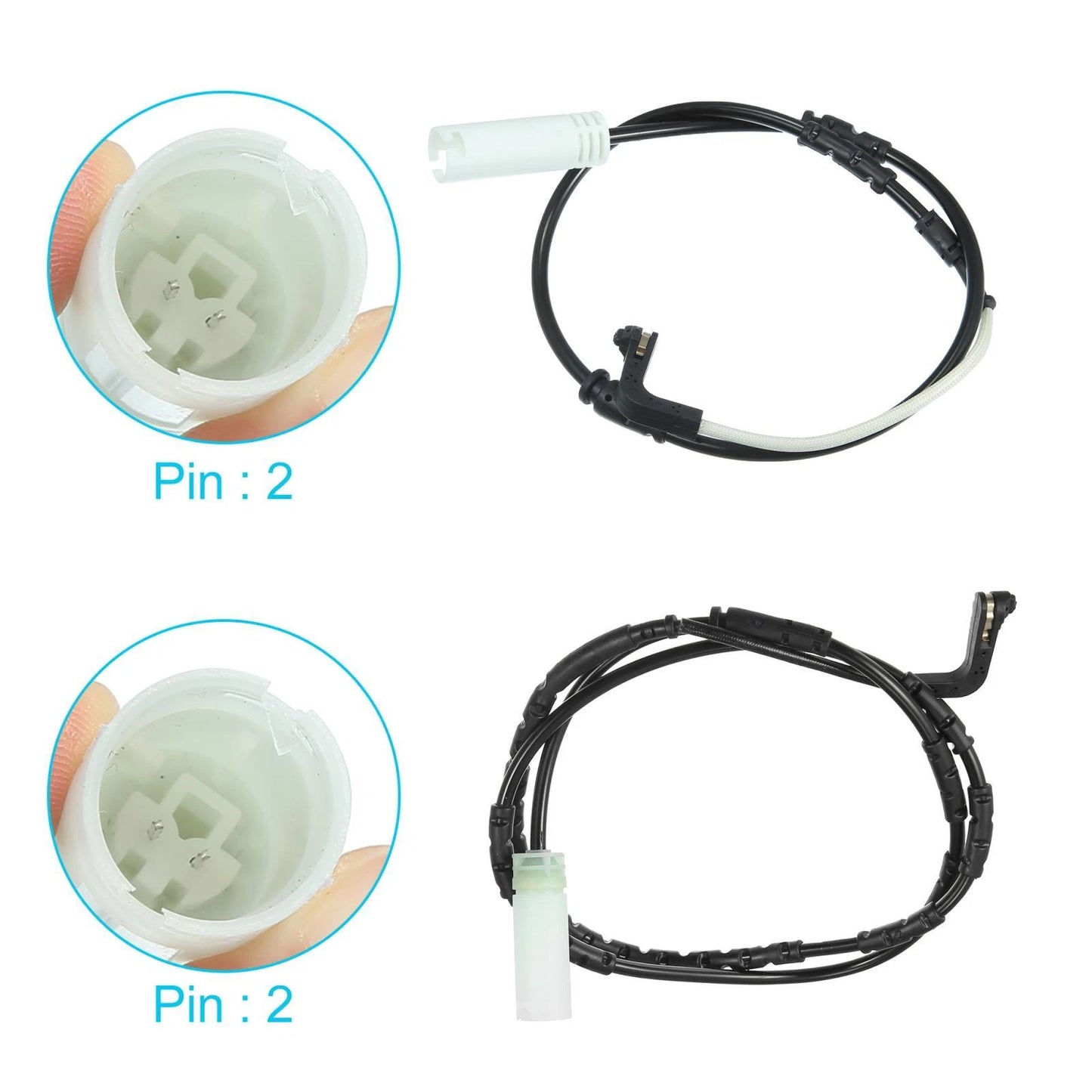 3 x Brake Wear Sensors for BMW (Fits Models with 34352283335, 34352283405, 34356789445)