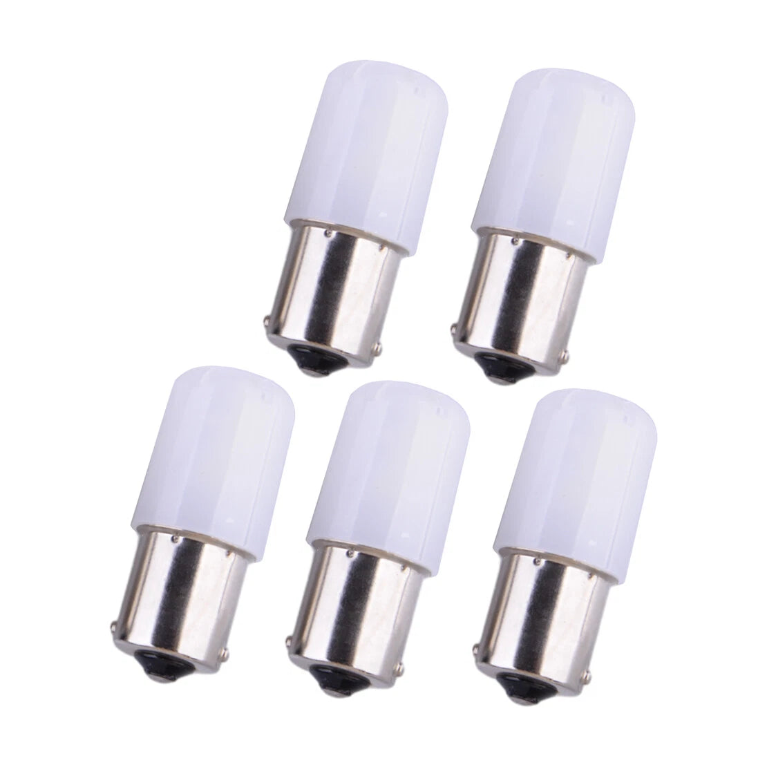 5 x 1156 BA15S 1141 White LED Brake Reverse Turn Signal Bulbs