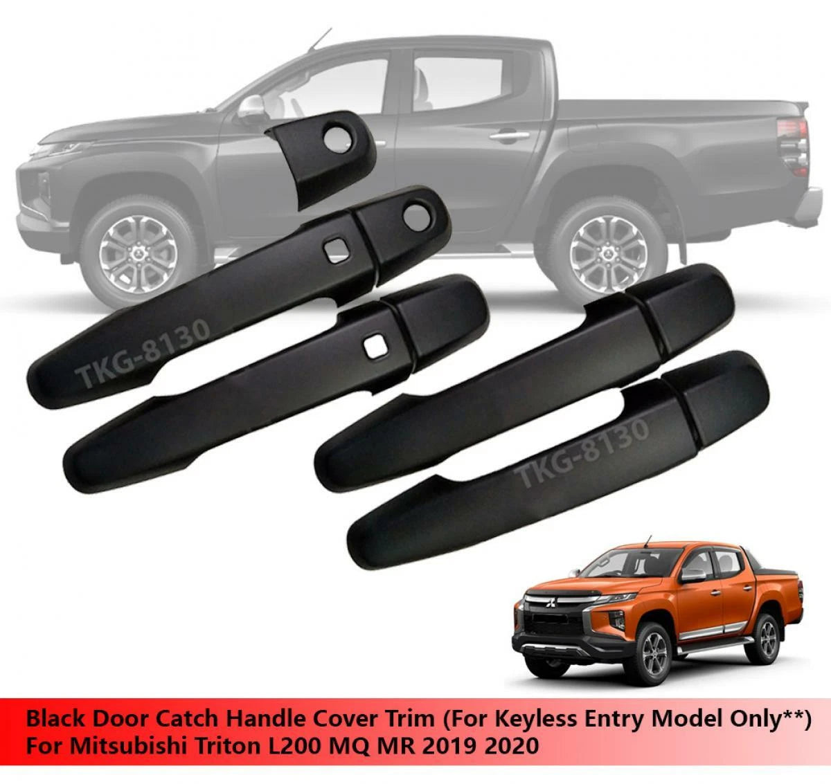 Door Catch Handle Cover for Mitsubishi Triton L200 (2019-2020)