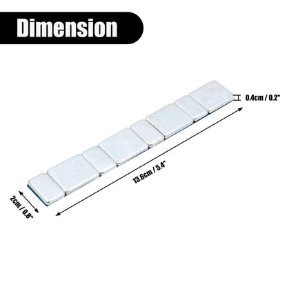 10 pcs Tire Wheel Balance Weights Strips for Motorcycle Cars Trucks