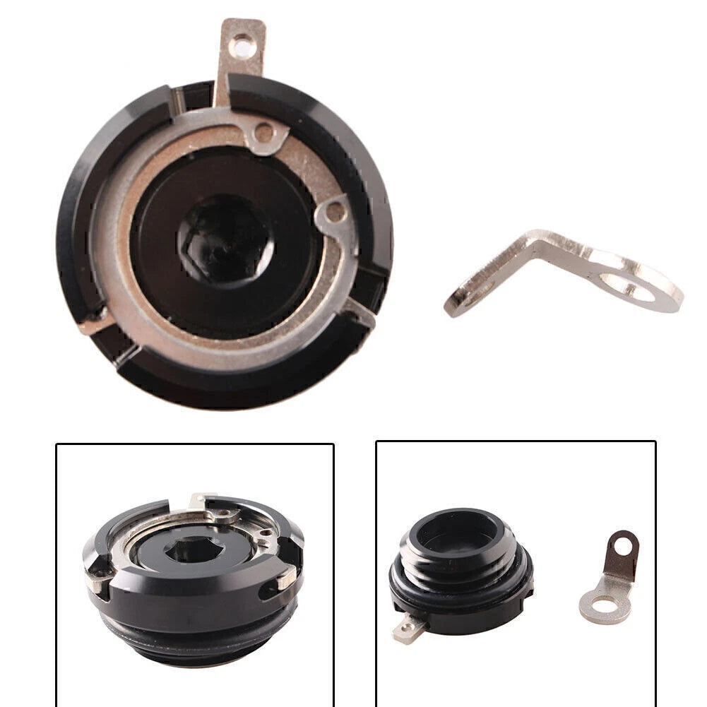 Black Oil Filler Cap Set for Yamaha FJ1100, FZ1 (1984-1985, 2001-2012)