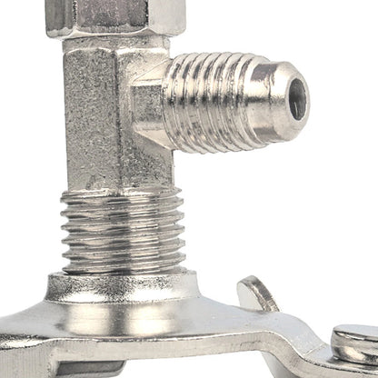 Universal Can Tap Dispenser Valve for R12 R134a R410 Refrigerant Charge Hose