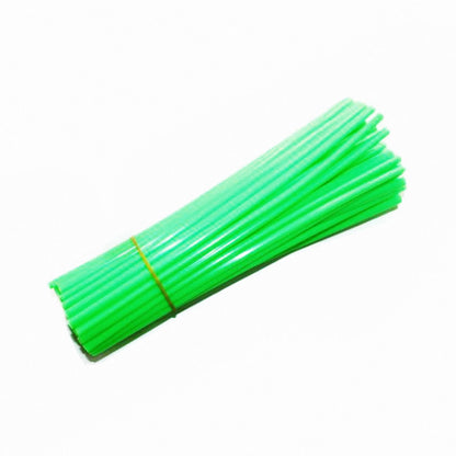 7 Green Spoke Wraps for KTM CRF YZF Dirt Bike