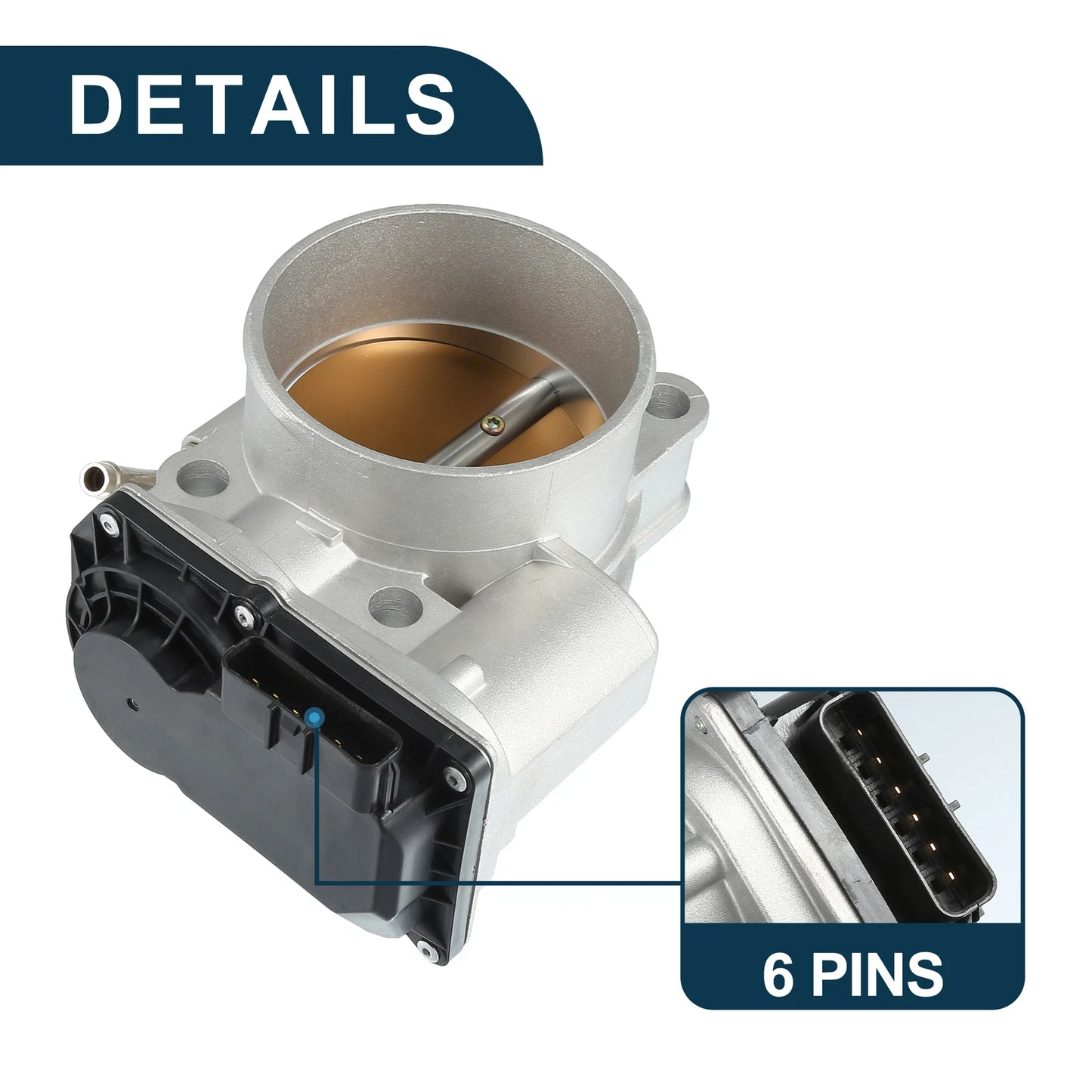 Throttle Body Actuator for Land Rover LR2 3.2L L6 (2011)