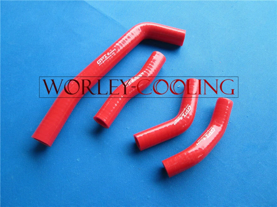 RED Silicone Radiator Hose for Honda CRF250R (2010-2013)