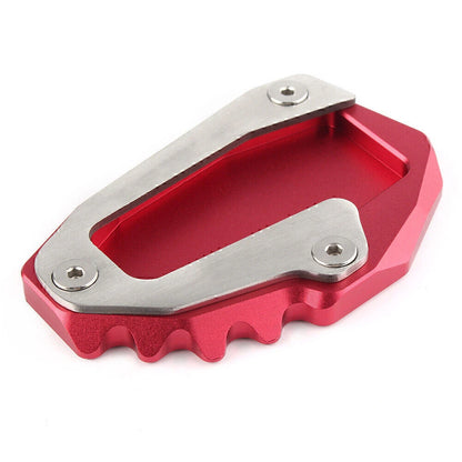 Red Kickstand Foot Plate Pad for Ducati MTS1100, MTS1200, MTS950 (2003-2023)