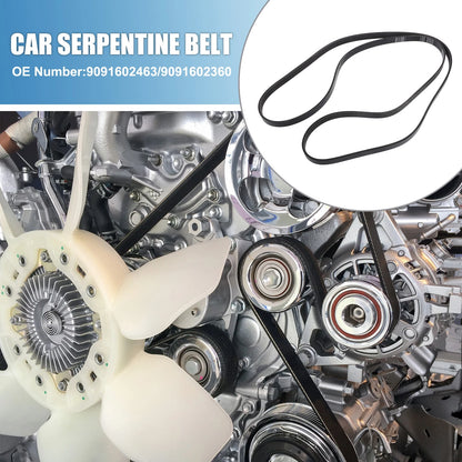 Serpentine Belt for Toyota 4Runner 2003-2004 EPDM