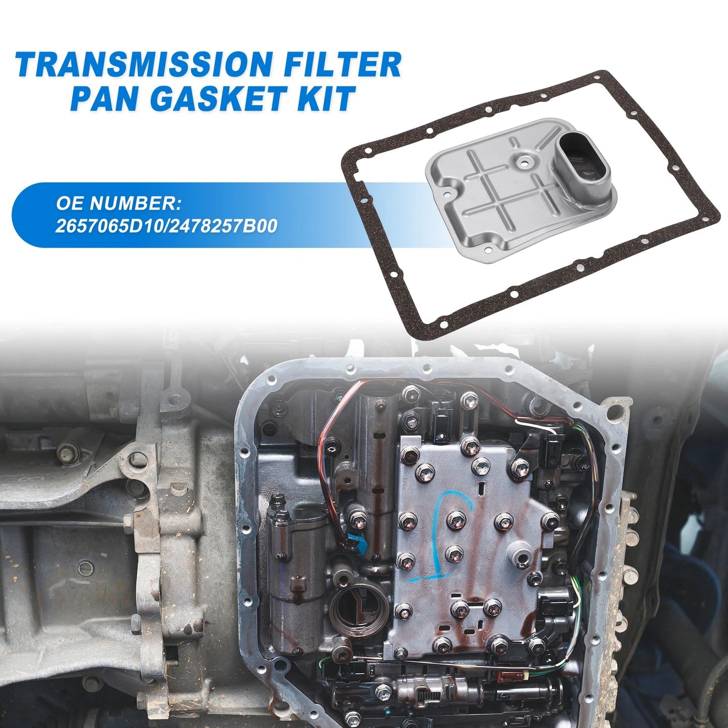 Auto Transmission Filter Oil Pan Gasket for Suzuki (2001-2006)