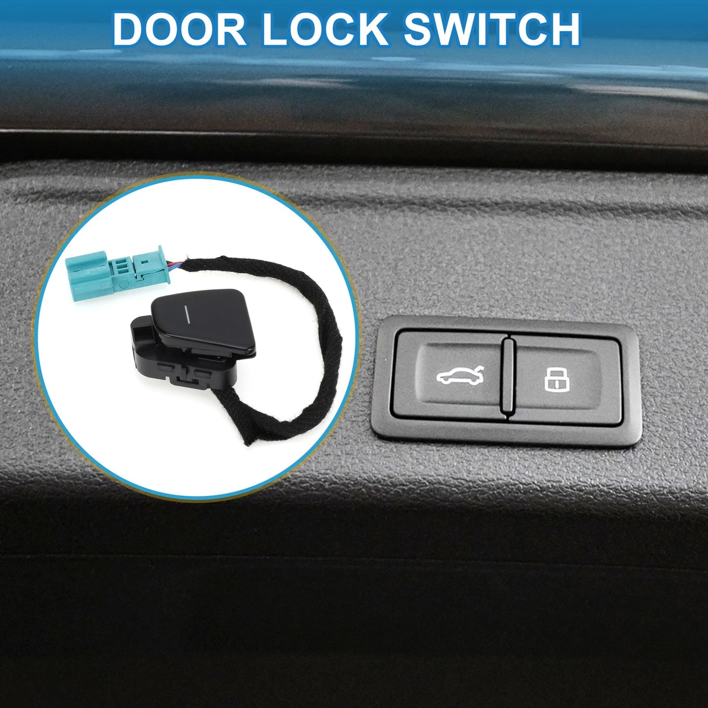 Front Driver Door Lock Switch for Tesla Model 3, Model Y (2018)