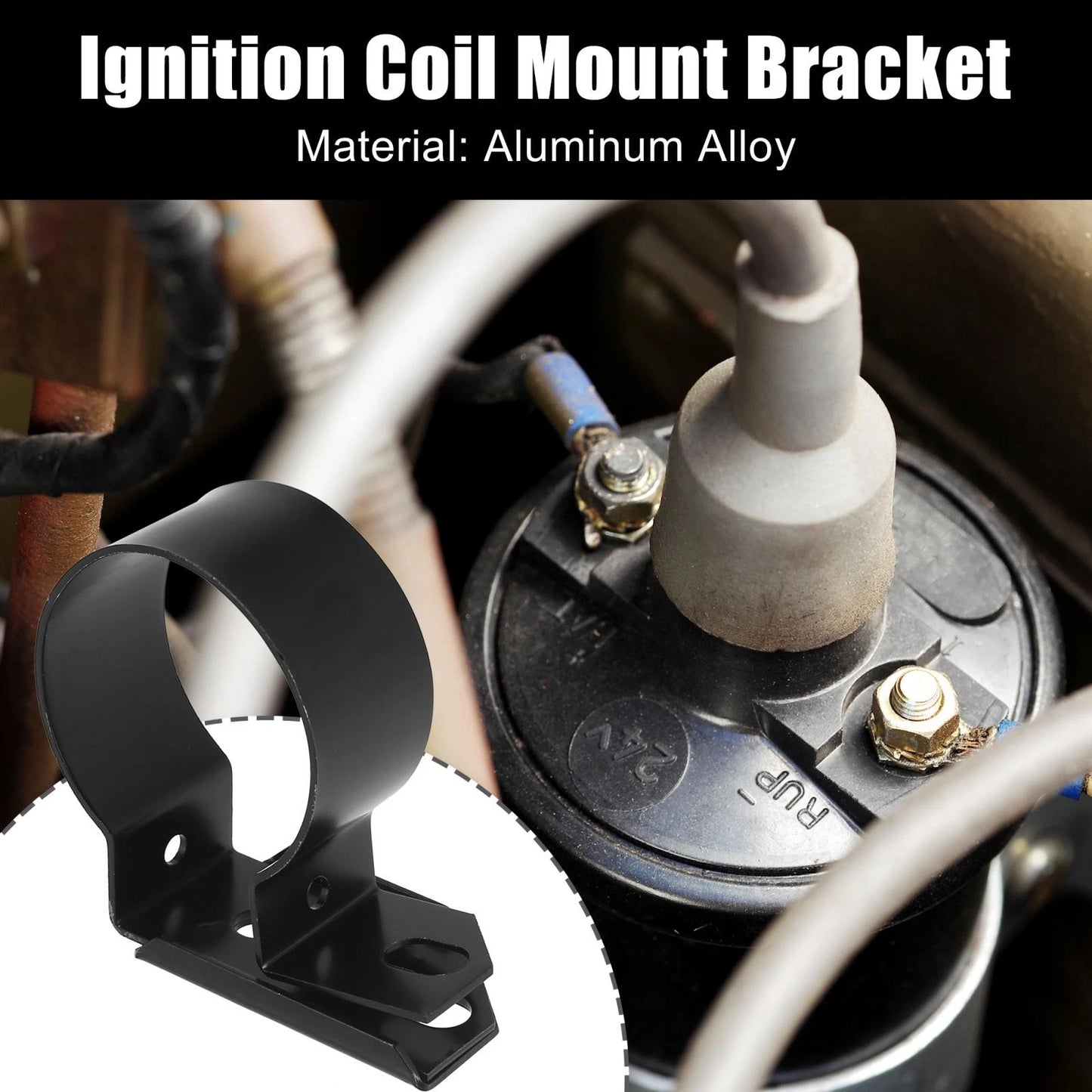 Ignition Coil Mount Bracket for Ford Mustang 302 351W 351C 400