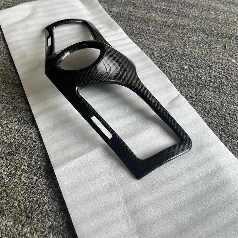 Carbon Fiber Console Clock Vent Panel Cover for Maserati GranTurismo GT 2008-17