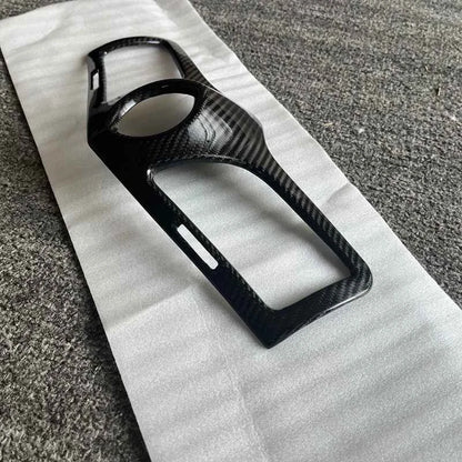 Carbon Fiber Console Clock Vent Panel Cover for Maserati GranTurismo GT 2008-17