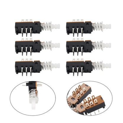 6 x Momentary Push Button Switch DPDT 2 Pole for Make & Model