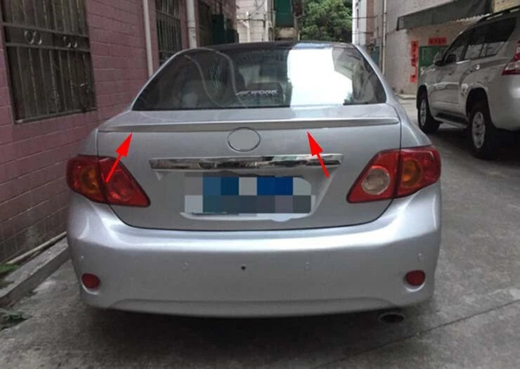 Factory Style Unpainted Spoiler Wing for Toyota Corolla Sedan (2009-2013)