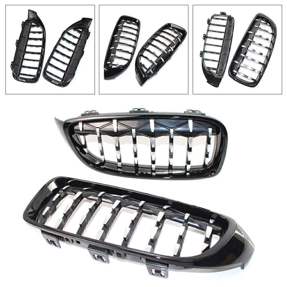 Front Upper Bumper Mesh Grille for BMW 4-Series F32 F33 F36 (2014-2020)