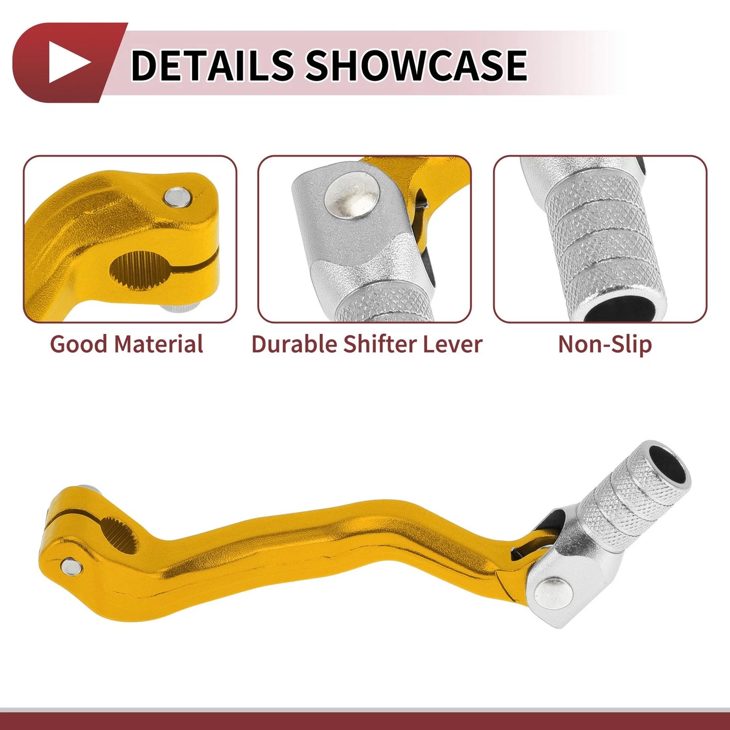 Folding Shifter Lever Gold Tone Silver Tone for Bosuer M4