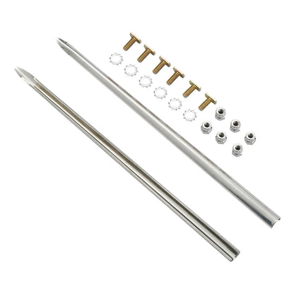 Front Fender Spear Trim Light Skirt for Harley Touring Glide (2014-2023)
