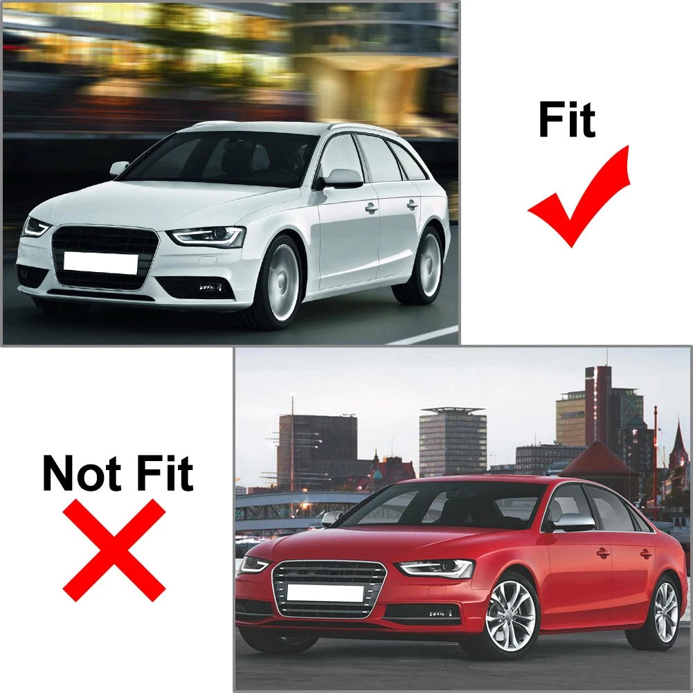 Front Bumper Fog Light Cover Right Side for Audi A4 (2013-2016)