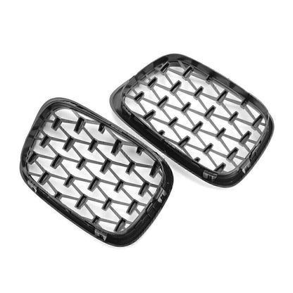 Honeycombe Style Front Bumper Mesh Grille for BMW E39 5-Series (1999-2003)