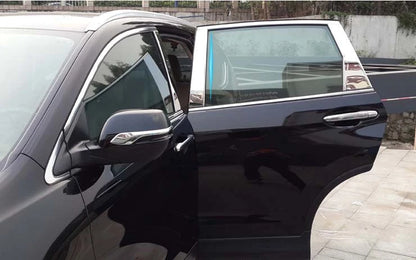 Steel Window Pillars Post B Cover Trim for Honda CR-V 2012-2016 (2012-2016)