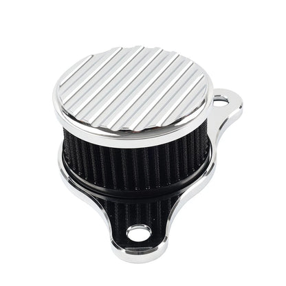 Chrome Air Cleaner Intake Filter for Harley Softail, Dyna, Touring, Road King (2000-2023)