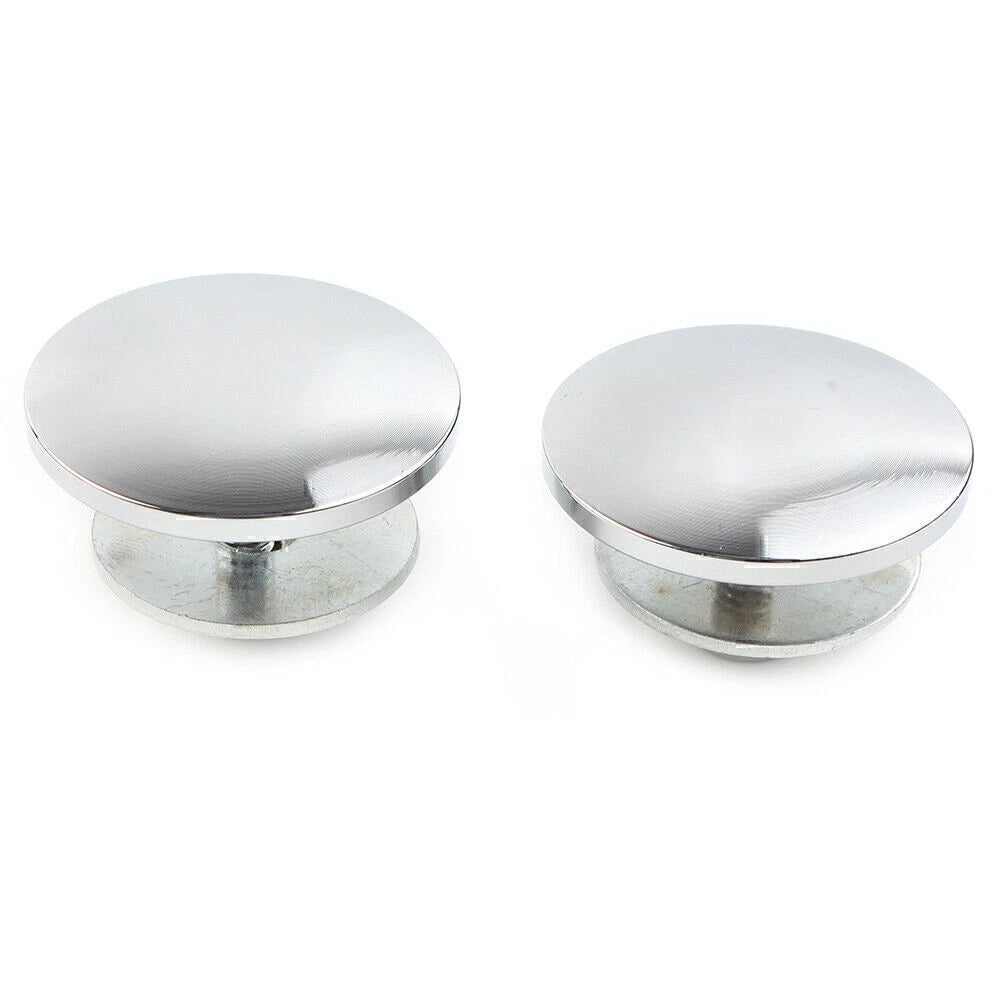 Chrome Aluminum Inner Fairing Mirror Plugs for Harley Street Glide Trike (2009-2023)