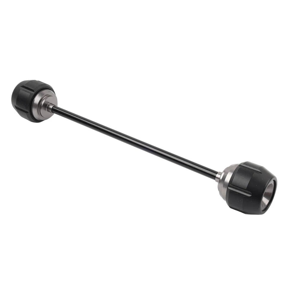 Black Front Wheel Axle Crash Slider for Kawasaki Z900 (2017-2019)