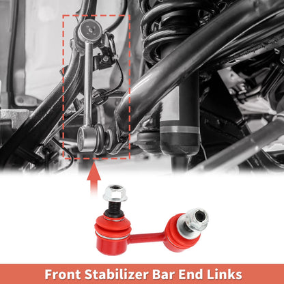 2pcs Front Sway Bar Links Stabilizer Links for Toyota Tacoma (2001–2004)